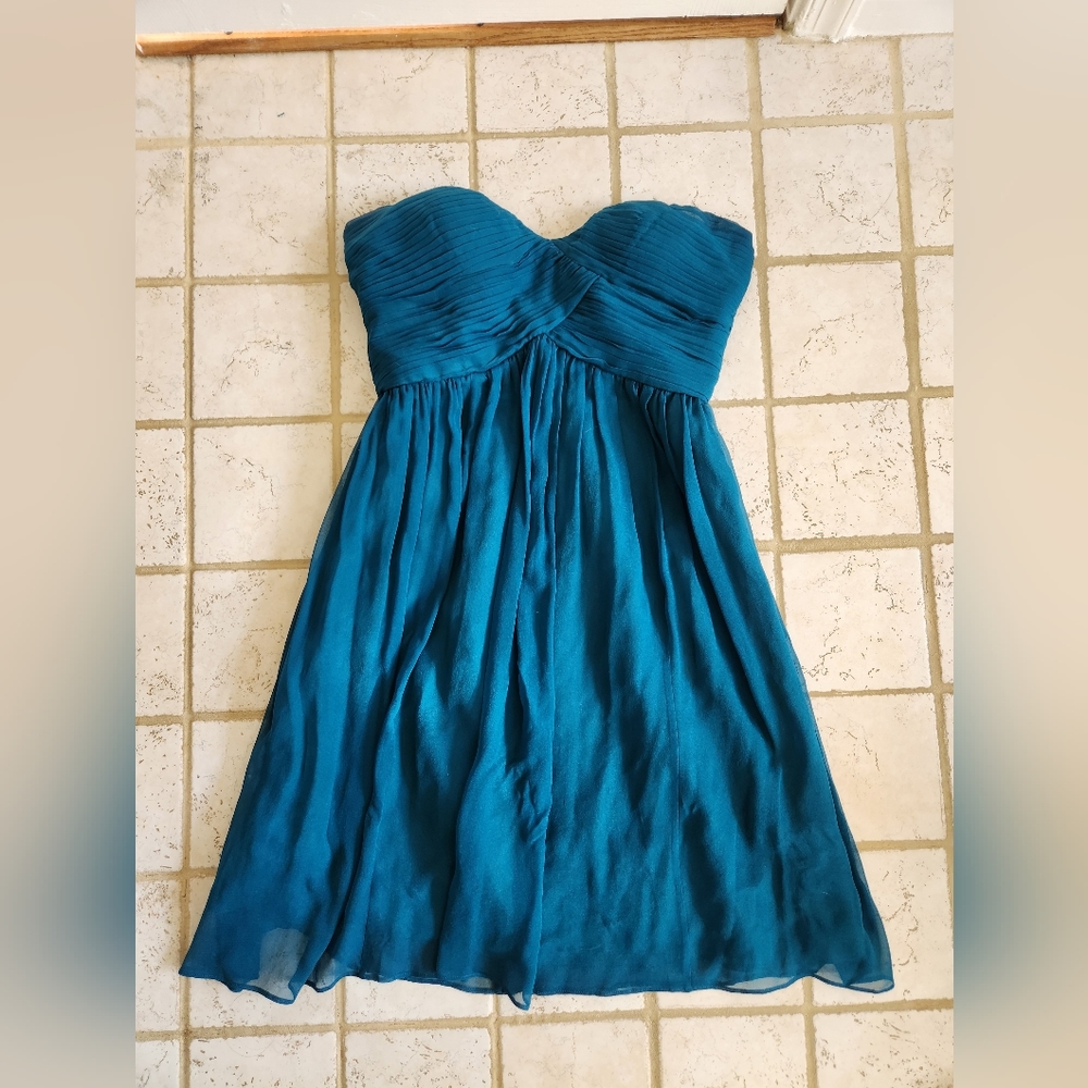 Teal/green dress